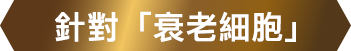 針對「衰老細胞」